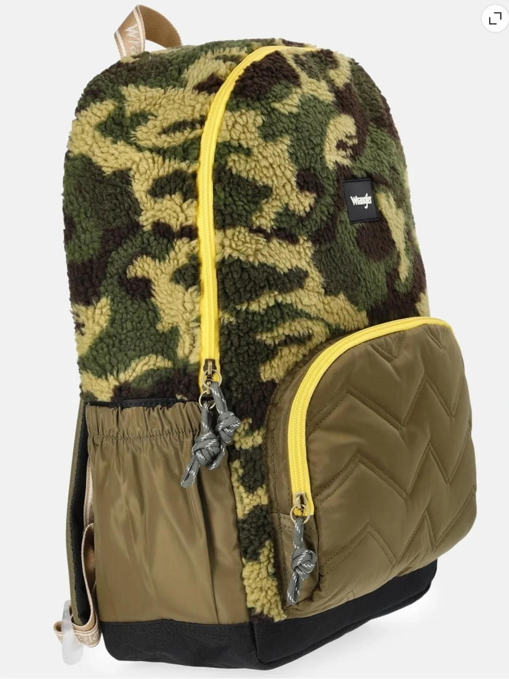 Wrangler Unisex Plush Camo Backpack